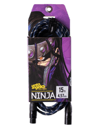Santo Angelo® Ninja Lw Textil 4.57mt Cable Micrófono Xlr A Xlr Ofhc