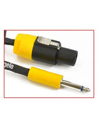 Santo Angelo Cable Cabezal-Gabinete Plug ¼" A Speakon Ofhc Largo: 1 Mt