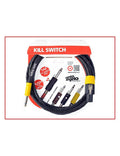 Santo Angelo Cable Cabezal-Gabinete Plug ¼" A Speakon Ofhc Largo: 1 Mt