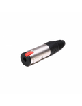 Santo Angelo® P10SF Stereo Conector Plug ¼" TRS con Seguro Hembra