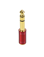 Santo Angelo® P2-P10 Adaptador Conector Mini Plug ⅛" a Plug ¼" Stereo Oro 18KT