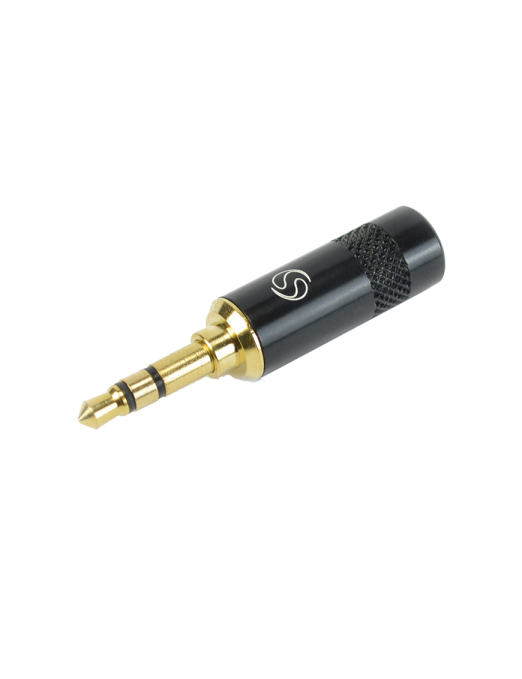 Santo Angelo® P2 Conector Mini Plug ⅛" Estéreo Recto Oro