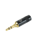 Santo Angelo® P2 Conector Mini Plug ⅛" Estéreo Recto Oro