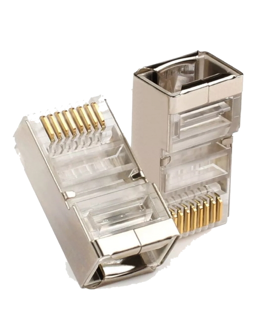 Santo Angelo® RJ45 Conector Blindado Pack 6 Unidades