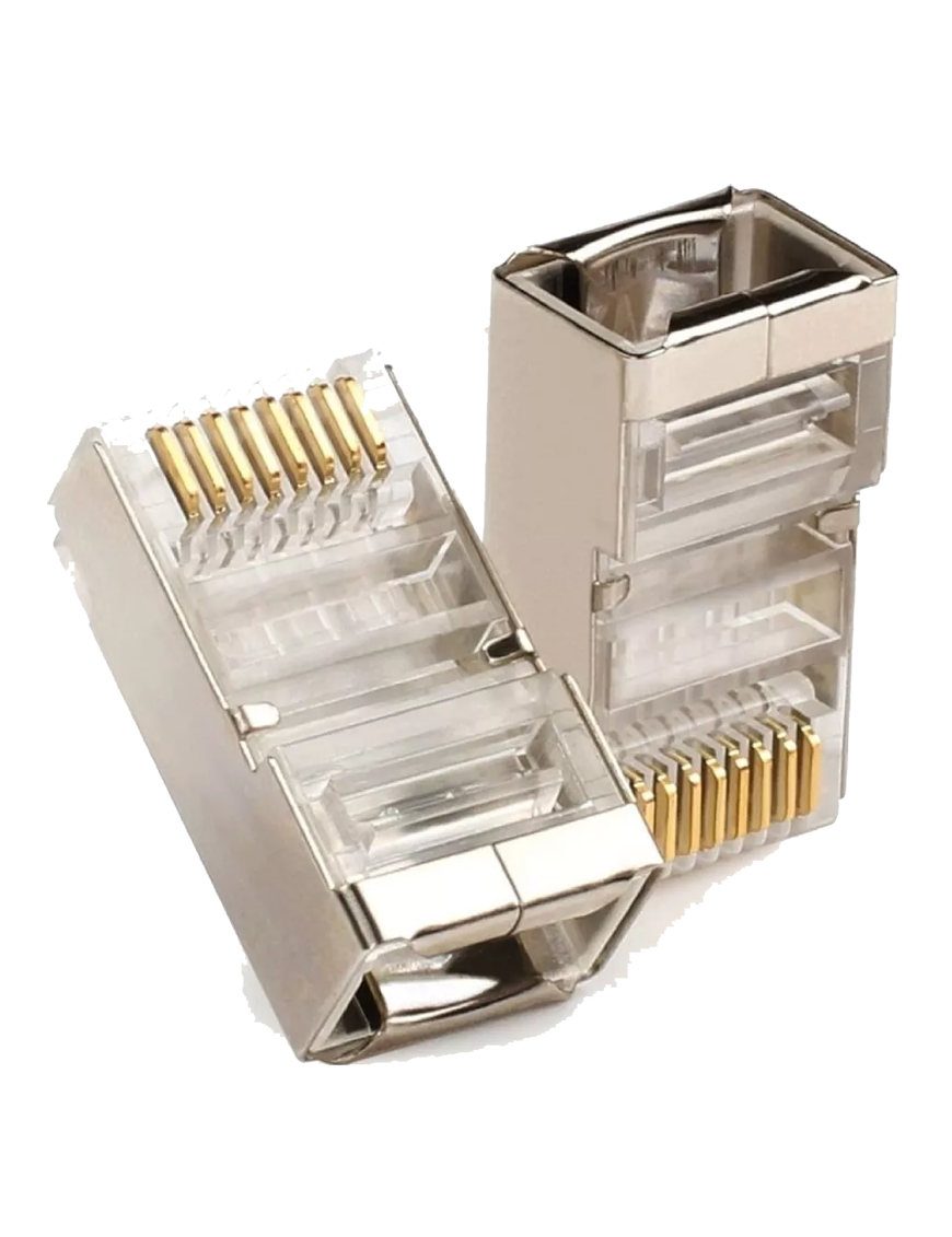 Santo Angelo® RJ45 Conector Blindado Pack 6 Unidades