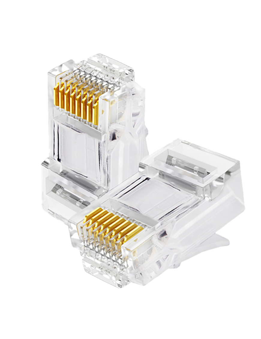Santo Angelo® RJ45 Conector Pack: 10 Unidades