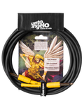 Santo Angelo® SAMURAI 3.05mt Cable Instrumentos Plug ¼" Recto a Plug ¼" OFHC