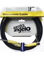 Santo Angelo® Samurai 4.57mt Cable Instrumentos Plug ¼" Recto A Plug ¼" L 90° Ofhc