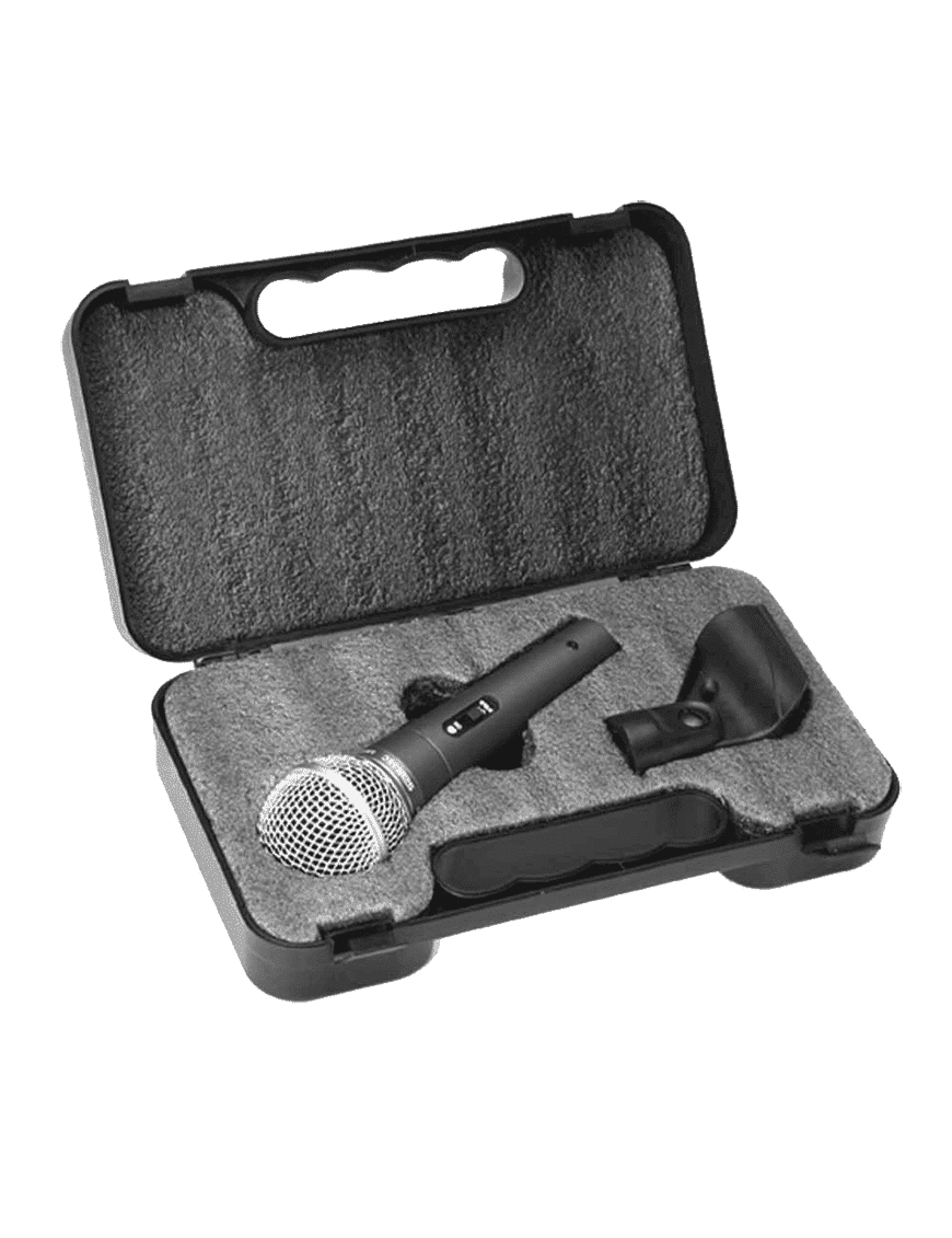 Santo Angelo Sas58c Micrófono Vocal Dinámico Switch Clip Case