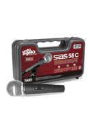 Santo Angelo Sas58c Micrófono Vocal Dinámico Switch Clip Case