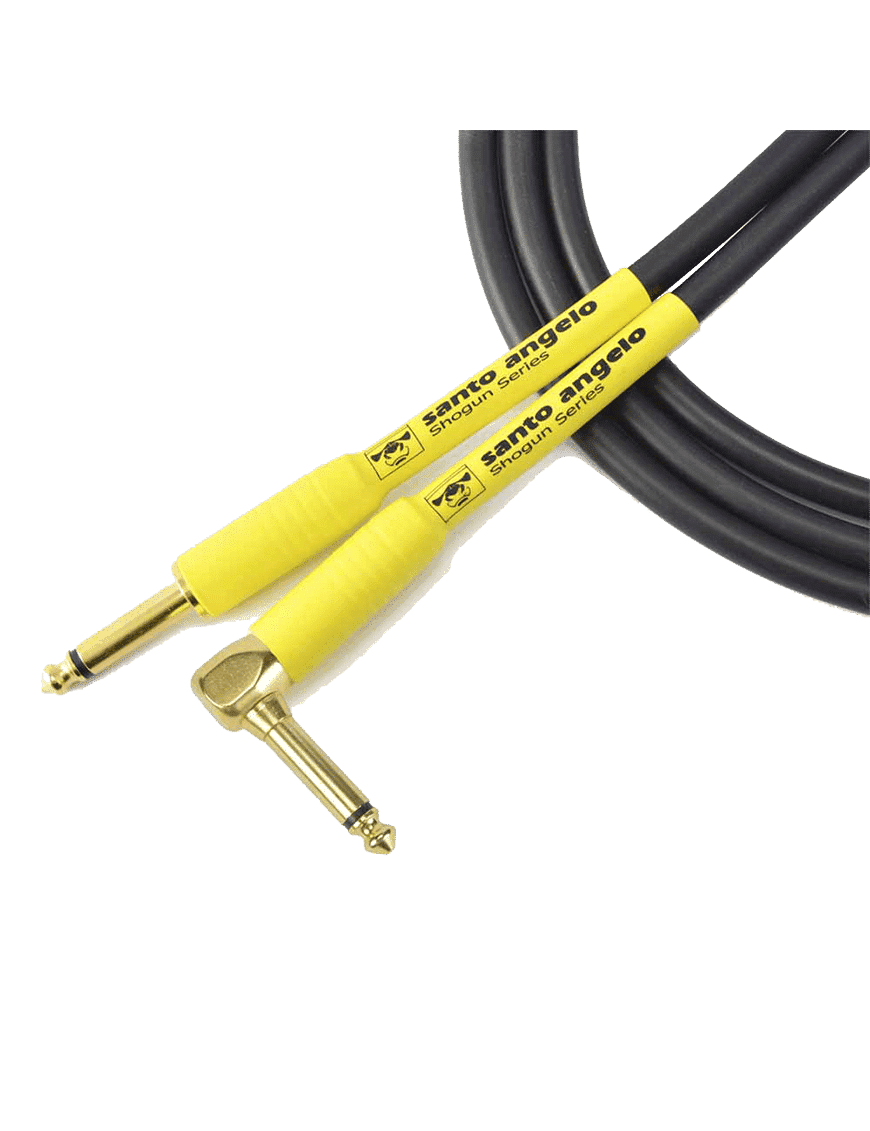 Santo Ángelo Shogun Cable Instrumentos Plug ¼" Recto A Plug ¼" L 90°