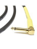 Santo Angelo® SHOGUN Cable Instrumentos Plug ¼" Recto a Plug ¼" L 90° OFHC | 6.10 mt