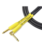Santo Angelo® SHOGUN Cable Instrumentos Plug ¼" Recto a Plug ¼" L 90° OFHC | 6.10 mt