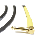 Santo Angelo® SHOGUN Cable Instrumentos Plug ¼" Recto a Plug ¼" L 90° OFHC | 6.10 mt