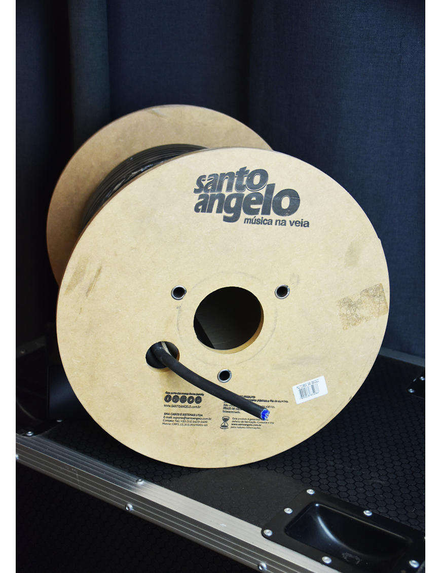 Santo Angelo® SAS8 Cable Multipar 8 Vías 8x2x24 OFHC 25 metros