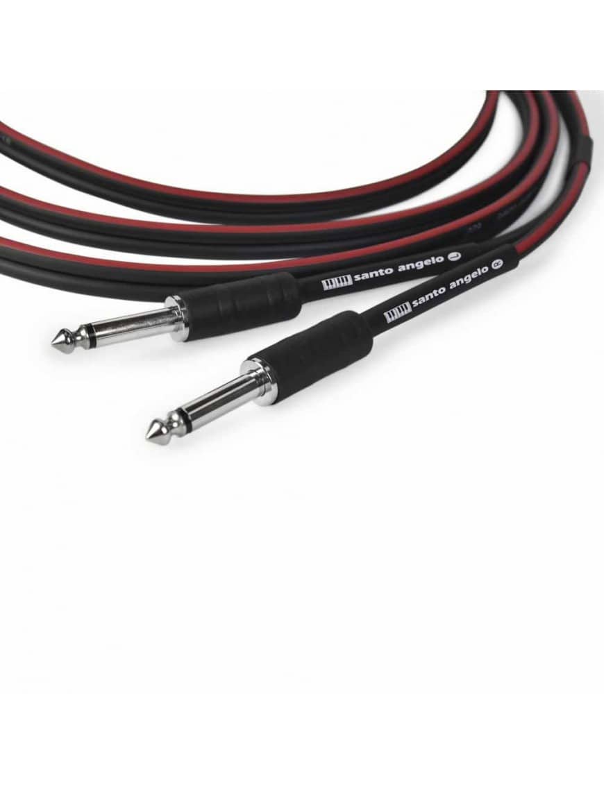 Santo Angelo Tk Cable Teclado Estéreo 2 Plug ¼" Recto A Plug ¼" Recto Ofhc Largo: 3.05 Mts