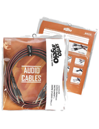 Santo Angelo® TK 3.05mt Cable Teclado Estéreo 2Plug ¼" Recto a 2Plug ¼" L 90° OFHC