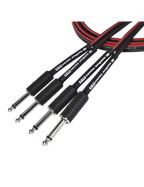 Santo Angelo® TK 4.57mt Cable Teclado Estéreo 2Plug ¼" Recto a 2Plug ¼" Recto OFHC