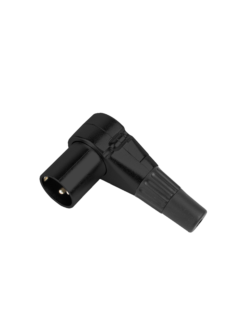 Santo Angelo® XLR Angulado Conector Volante Macho 3 Pines 8 ángulos