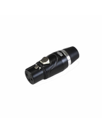 Santo Angelo® SAS3 Pro Conector XLR Hembra 3 Pines Volante