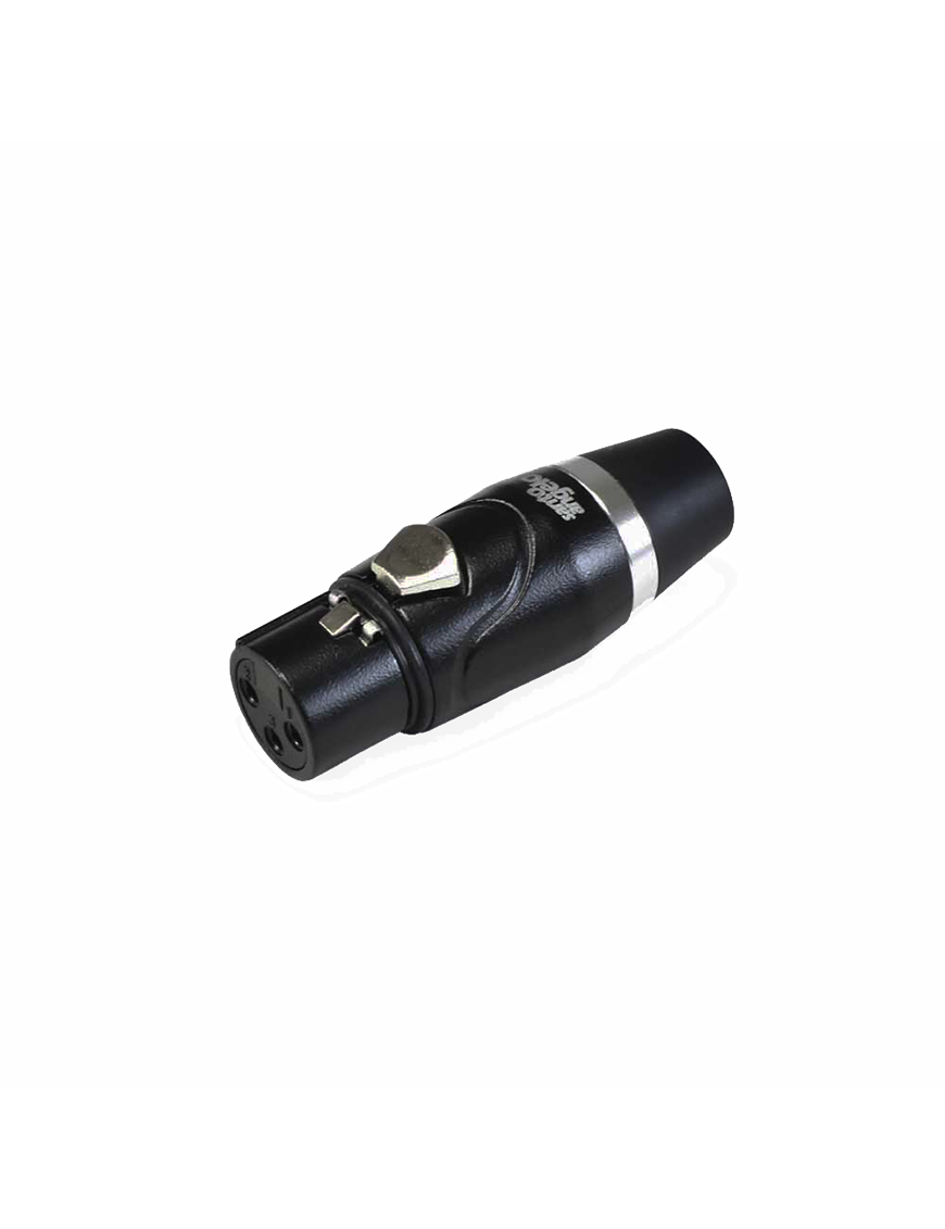 Santo Angelo® SAS3 Pro Conector XLR Hembra 3 Pines Volante