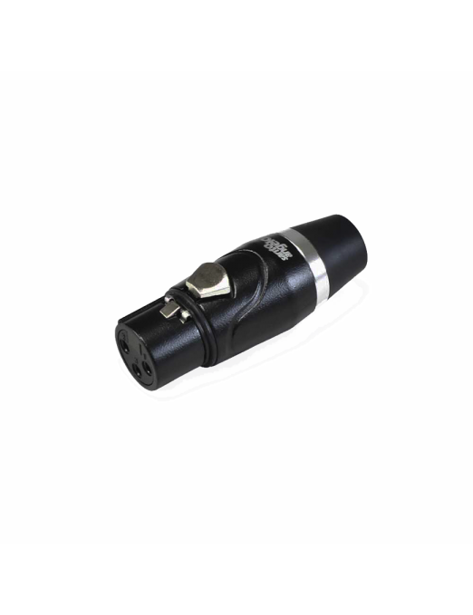 Santo Angelo® SAS3 Pro Conector XLR Hembra 3 Pines Volante