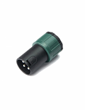 Santo Angelo XLR Low Profile Conector Volante Macho 3 Pines 90º
