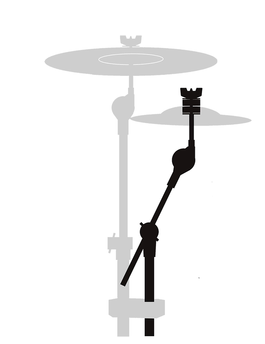 Gibraltar® SC-4425MB Extensión Atril Platillo 12" con Boom