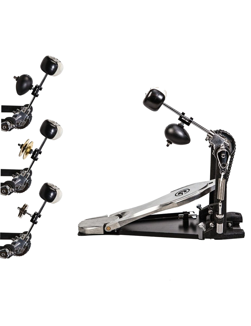 Gibraltar® SC-BBEFX Accesorio Efectos para Pedal Bombo Kit: Shaker, Platillo de Dedo, Pandero