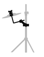 Gibraltar® SC-CLAC Extensión Atril Platillo L 4" Splash Clamp