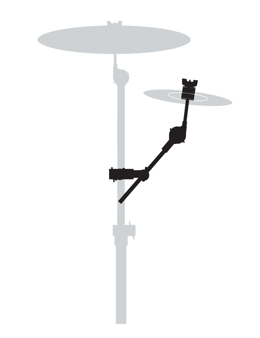 Gibraltar® SC-CMBAC Extensión Atril Platillo 12" con Boom Clamp