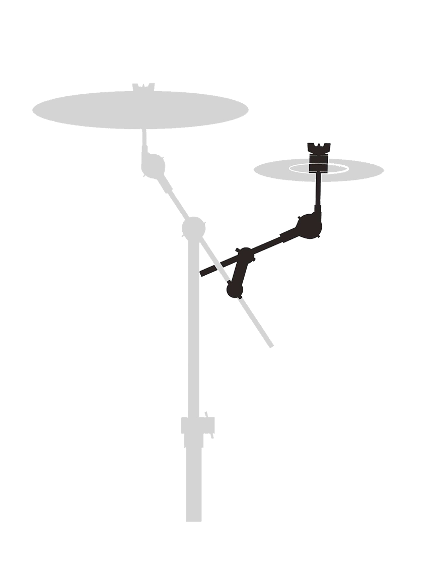 Gibraltar® SC-CMBRA Extensión Atril Platillo 12" con Boom Clamp