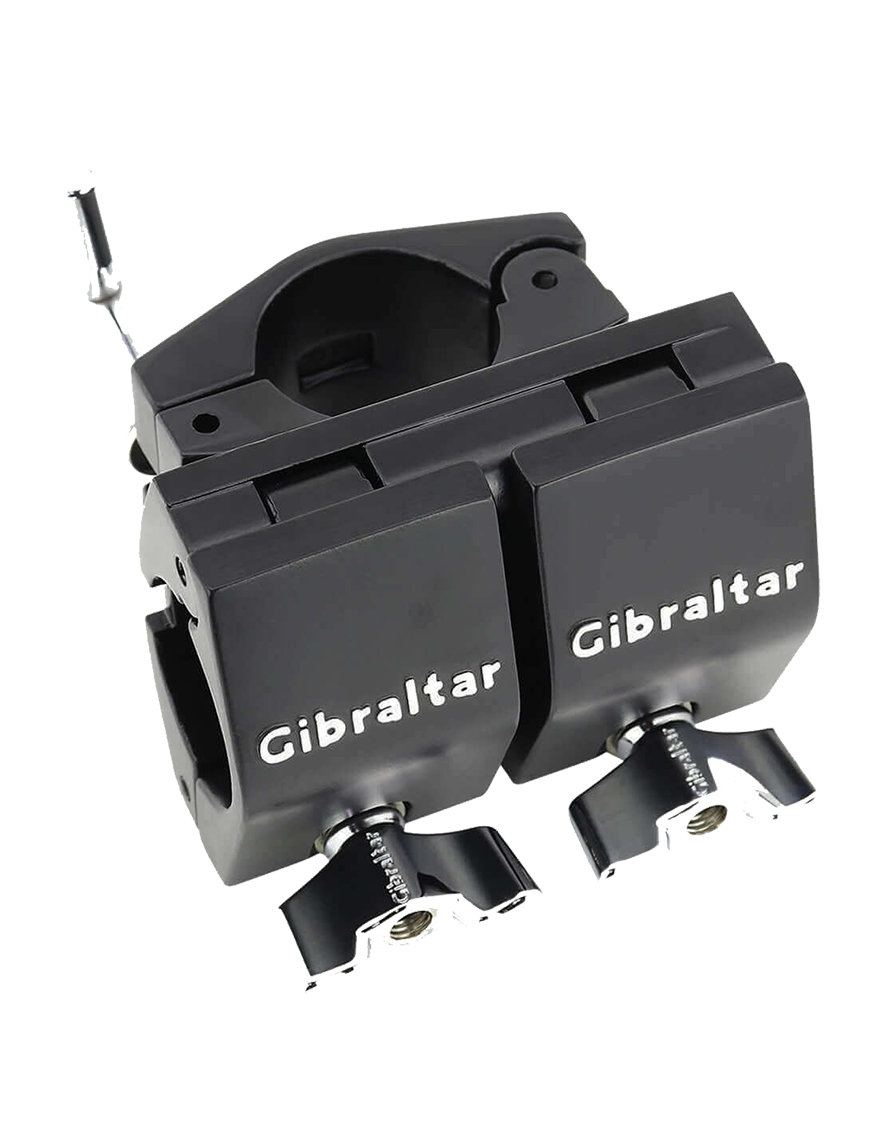 Gibraltar® SC-GRSDRA Clamp Abrazadera Rack Batería 3 Vías Black