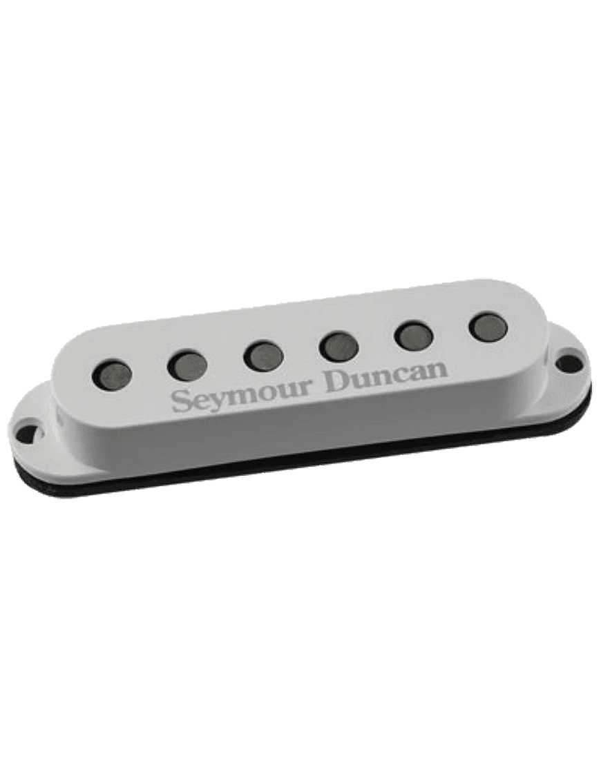 Seymour Duncan Ssl-3 Hot Strat Cápsulas Guitarra Eléctrica Single Coil Cover: White