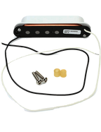 Seymour Duncan® SSL-6 Custom Flat Staggered™ Strat Cápsulas Guitarra Eléctrica Single Coil Cover: White