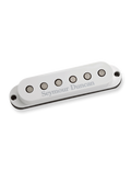 Seymour Duncan® SSL-6 Custom Flat Staggered™ Strat Cápsulas Guitarra Eléctrica Single Coil Cover: White