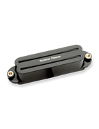 Seymour Duncan Shr-1n Hot Rails Strat Cápsulas Guitarra Eléctrica Neck Single Coil Cover: Black