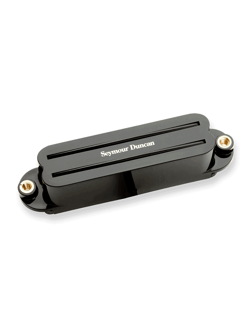 Seymour Duncan Shr-1n Hot Rails Strat Cápsulas Guitarra Eléctrica Neck Single Coil Cover: Black