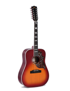 Sigma® DM12-SG5 Guitarra Electroacústica 12 Cuerdas Dreadnought Fishman® Softcase | Vintage Cherry Sunburst