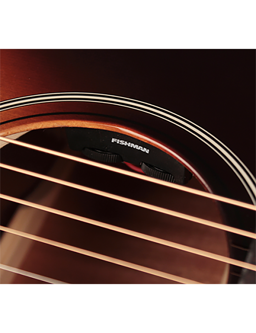 Sigma® DM12-SG5 Guitarra Electroacústica 12 Cuerdas Dreadnought Fishman® Softcase | Vintage Cherry Sunburst