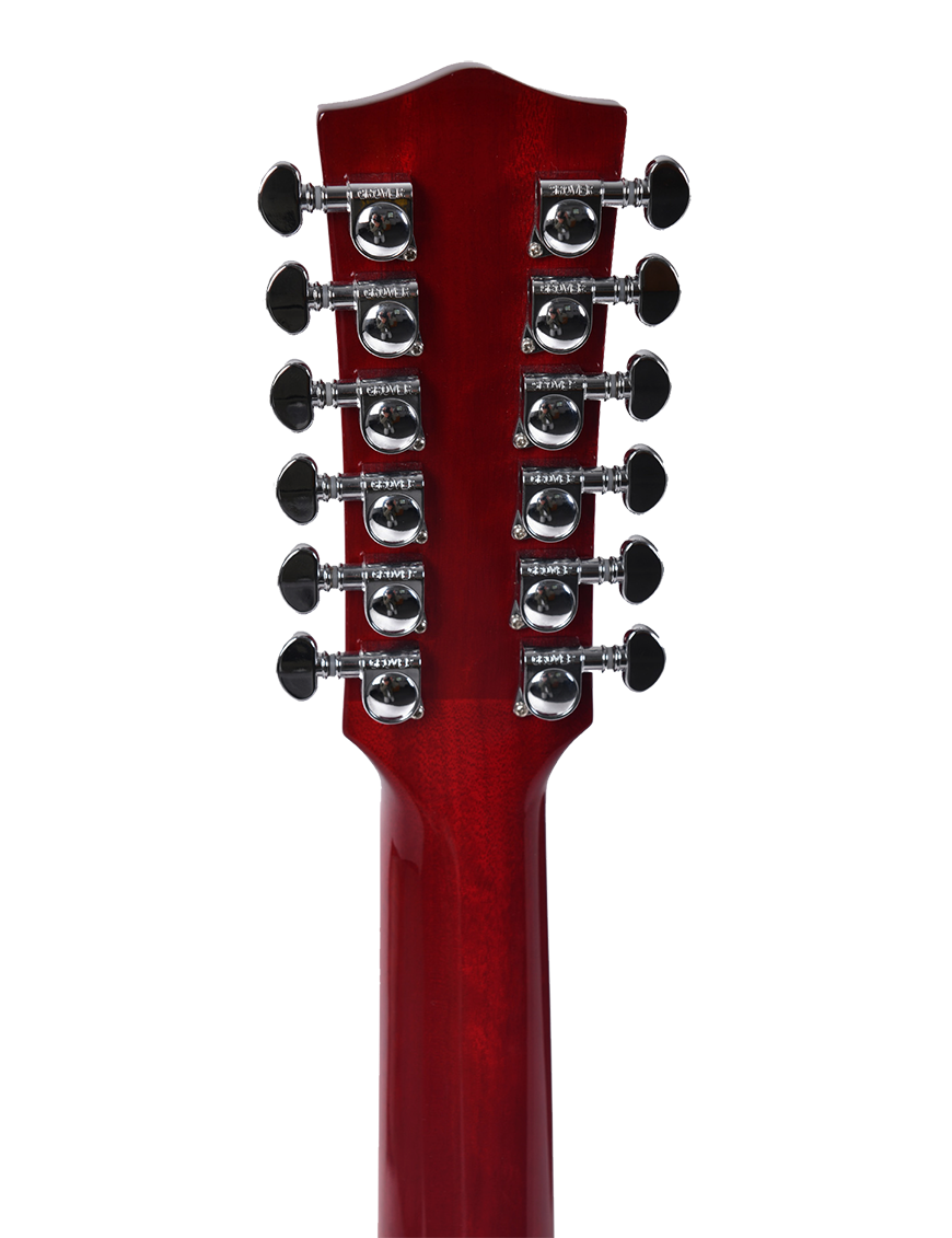 Sigma® DM12-SG5 Guitarra Electroacústica 12 Cuerdas Dreadnought Fishman® Softcase | Vintage Cherry Sunburst