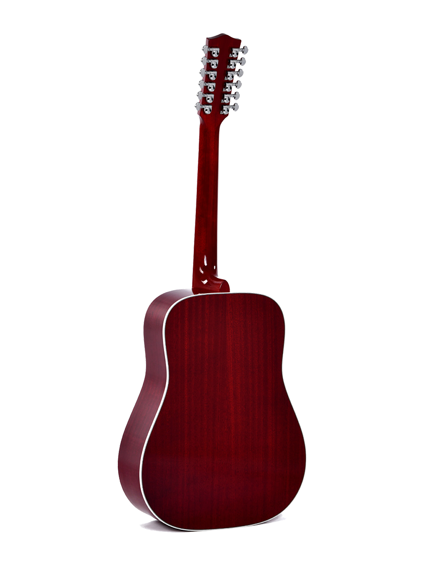 Sigma® DM12-SG5 Guitarra Electroacústica 12 Cuerdas Dreadnought Fishman® Softcase | Vintage Cherry Sunburst