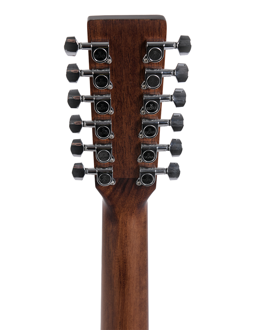 Sigma® DM12E Guitarra Electroacústica 12 Cuerdas Dreadnought | Natural