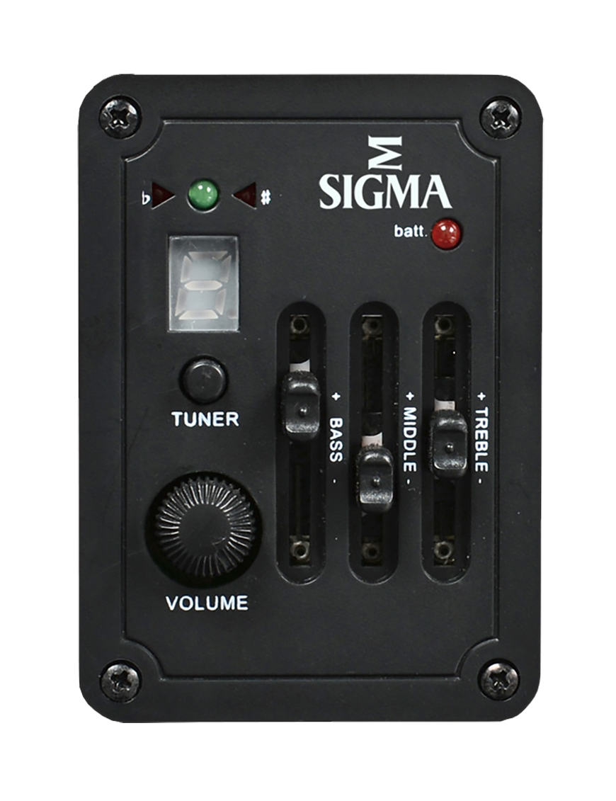 Sigma® DM12E Guitarra Electroacústica 12 Cuerdas Dreadnought | Natural
