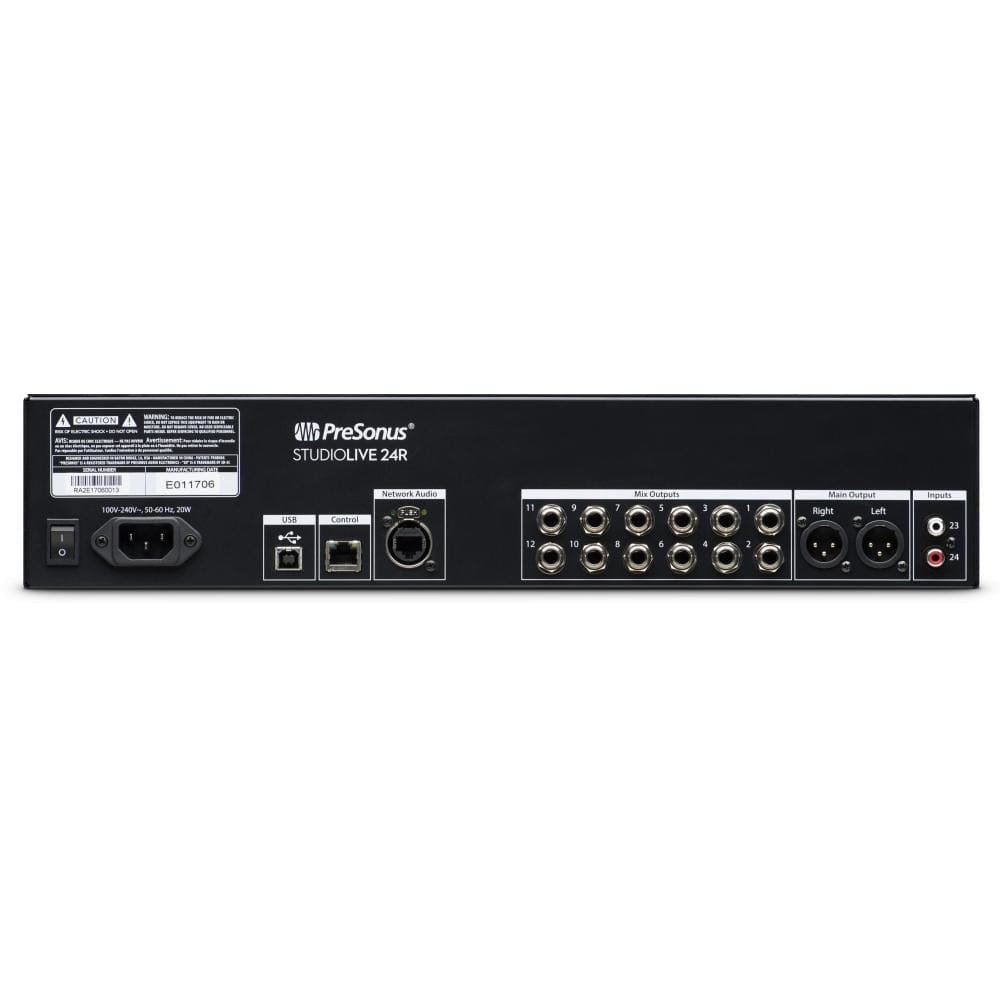 Presonus Studiolive 24r Consola De Audio Digital De Rack 24 Canales