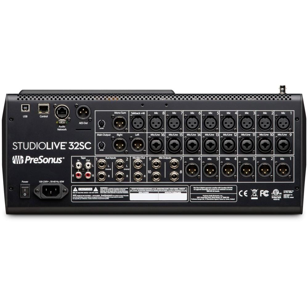 Presonus Studiolive 32sc Consola De Audio Digital