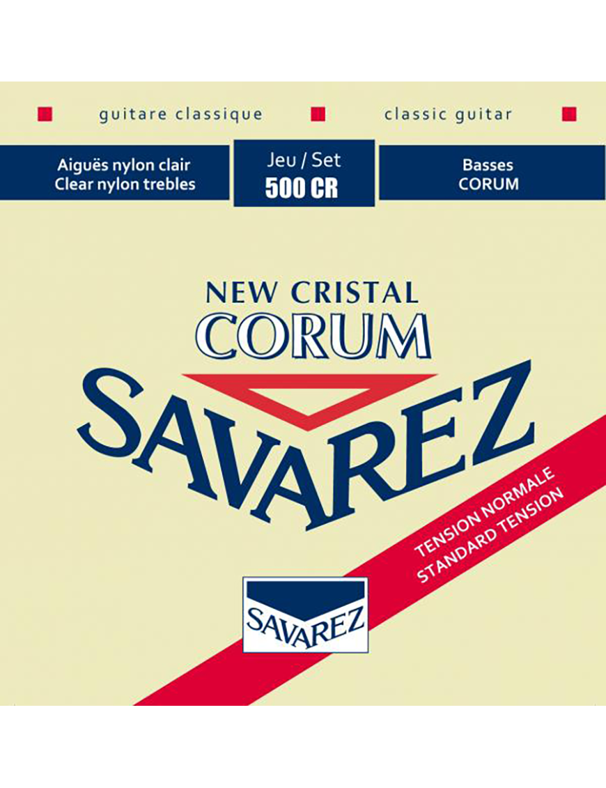 SAVAREZ® 500CR Cuerdas Guitarra Clásica Nylon Core Tensión Normal