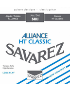 SAVAREZ® 540J Cuerdas Guitarra Clásica Nylon Alliance Carbono Tensión Alta