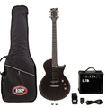 Pack Guitarra Eléctrica Ec Blk Black - LTD