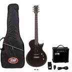 Pack Guitarra Eléctrica Ec Blk Black - LTD